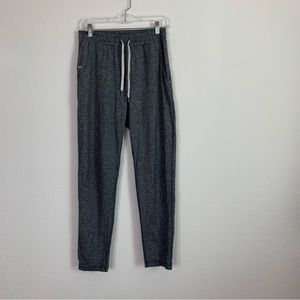 Vuori Mens heather gray ponto performance joggers M